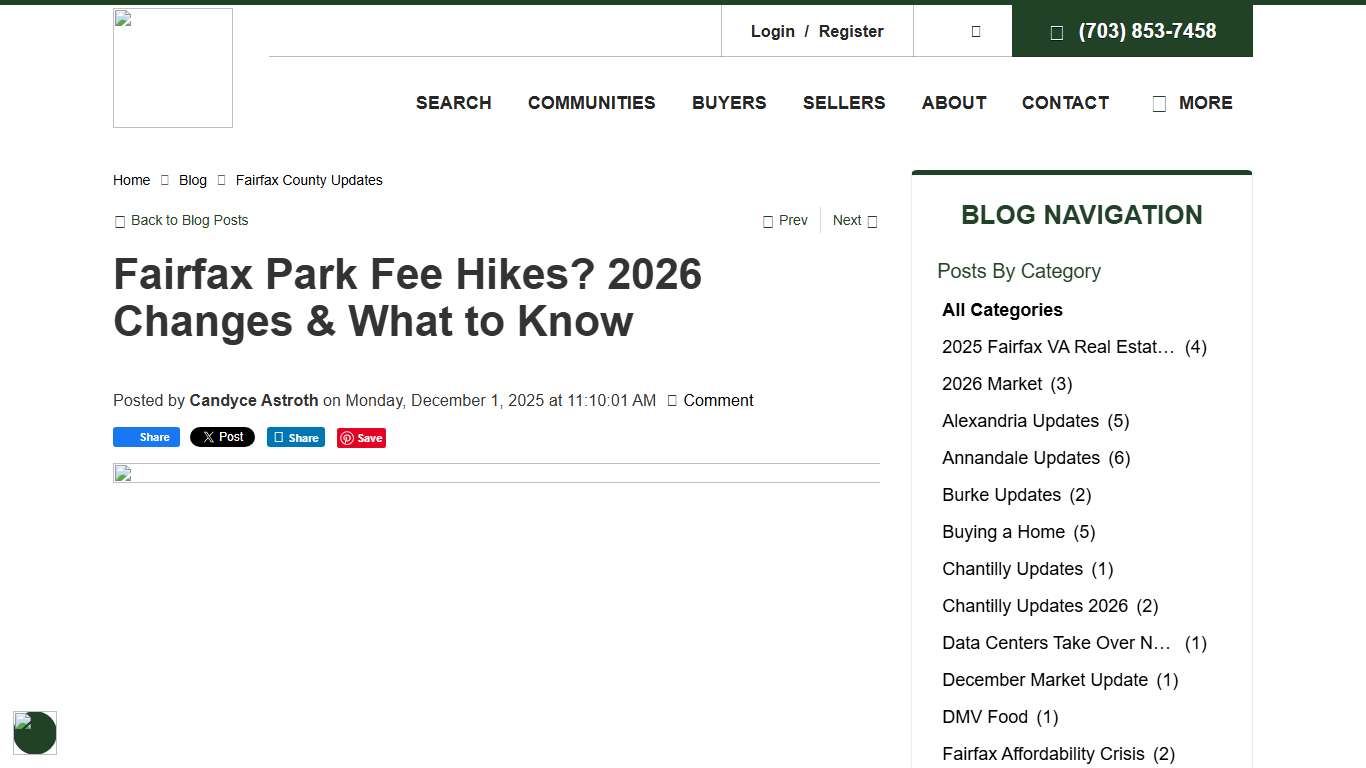 Fairfax Park Fee Hikes? 2026 Changes & What to Know